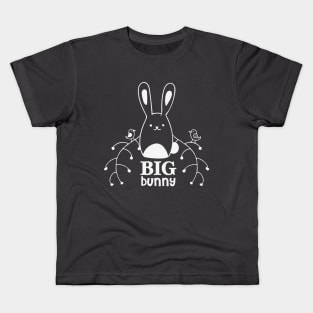 Big Bunny - in White Kids T-Shirt